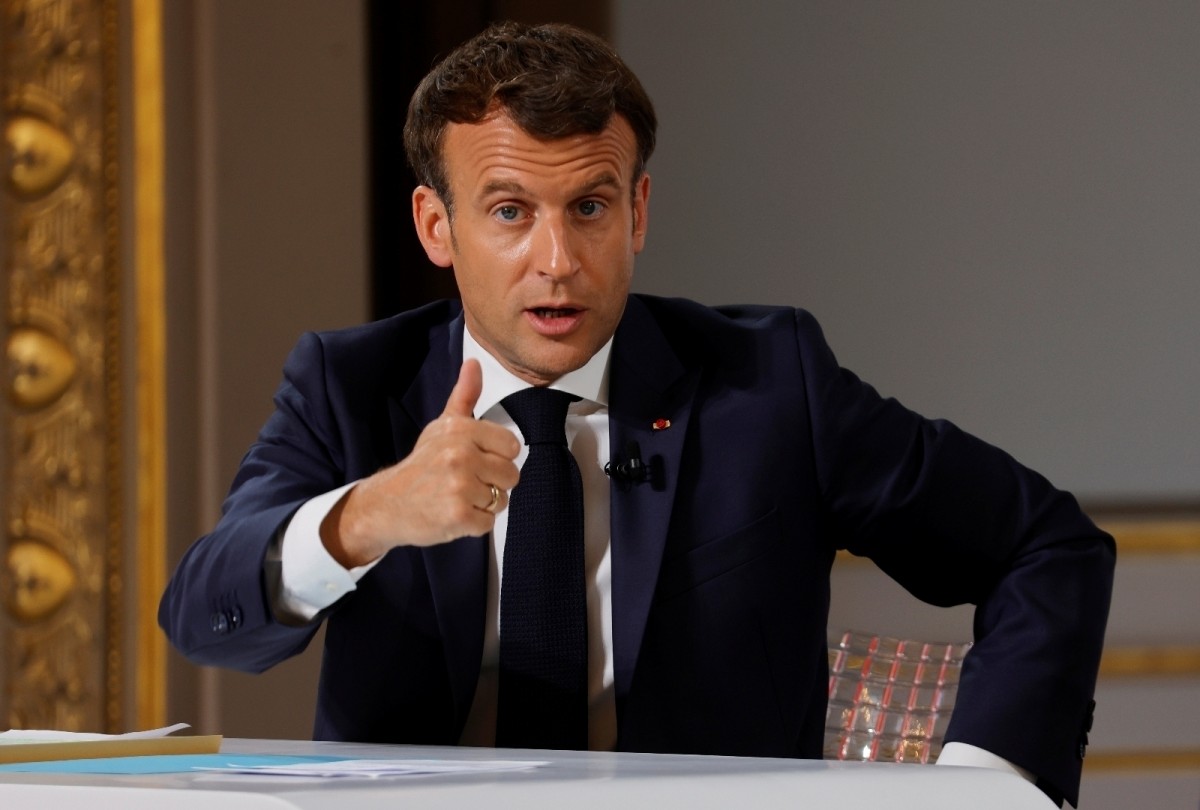 Macron, Paris’te seçmenine seslendi